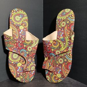 Colorful Paisley Women's Sandals